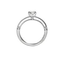 Anello Damiani Donna D.Side in Oro bianco Diamante 0.25 Ct 20056483 - 20056483